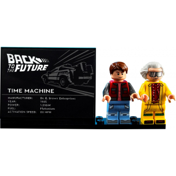 LEGO ICONS Wehikuł czasu z „Powrotu do przyszłości” - 10300
